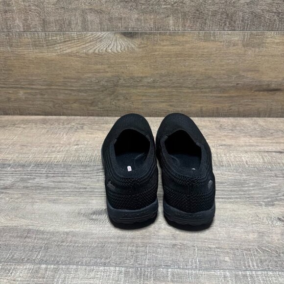 Skechers Reggae Fest Black Textile Flat Shoes Women's Size 8 - Picture 3 of 7